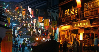 中国美食街