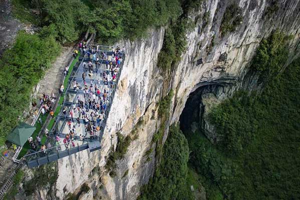 重庆-挂壁公路-天生三桥-仙女山1日游(2-15人至尊小团)