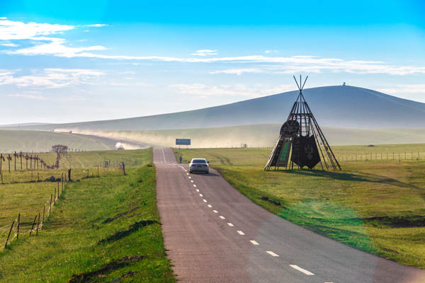 重庆往返陕甘宁蒙大环线火车7日游