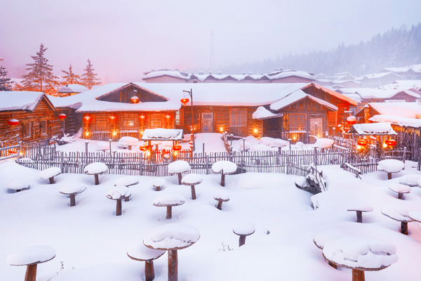 东北哈尔滨-亚布力滑雪-传奇雪乡-长白山6日游