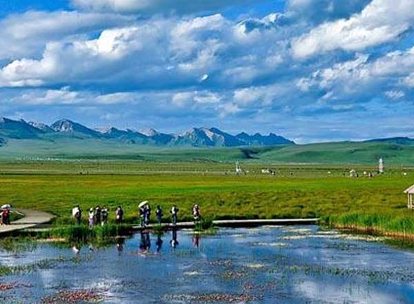 成都/月亮湾/若尔盖花湖/河它温泉/西部牧场真纯玩5日游